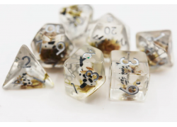 DICE 7-set: Black Koi 